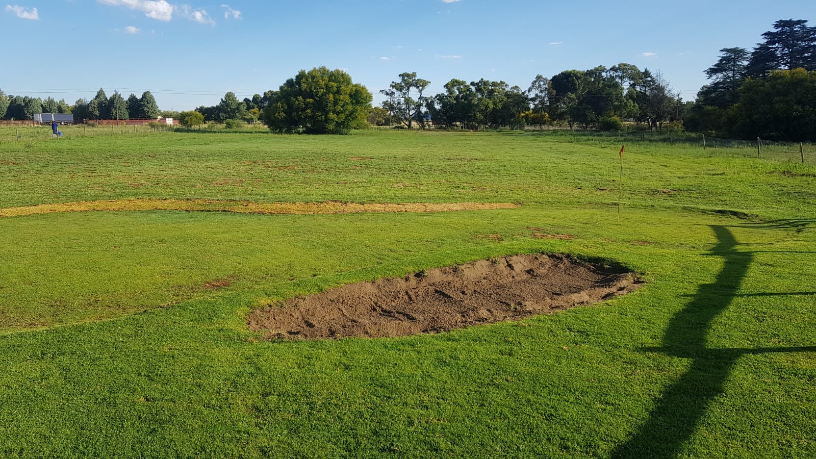 Golf hole at De Stallen